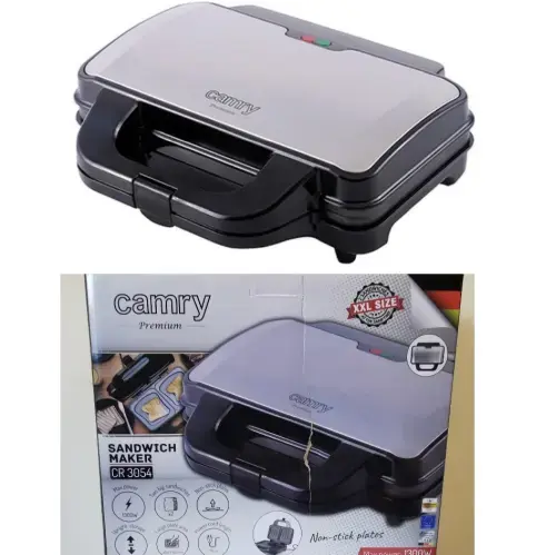 Camry CR 3054 Sandwich Maker XL 1300W (Damaged packaging)
