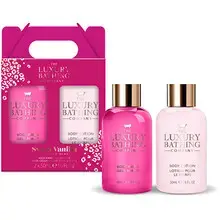 Bath Mini Set (Vanilla & Almond) - Gift mini body care set.
