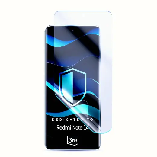 3MK FlexibleGlass™ tempered glass for phone Xiaomi Redmi Note 14 4G