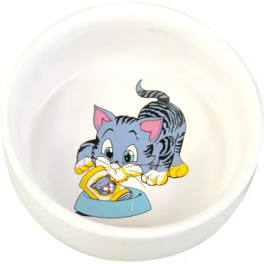 Bļoda dzīvniekiem, keramika - Trixie Ceramic Bowl, 0.3l/11cm