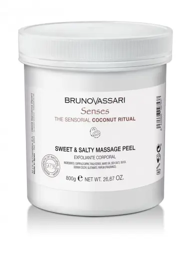 Bruno Vassari, Senses, Coconut Oil, Exfoliating Gel, 650 ml