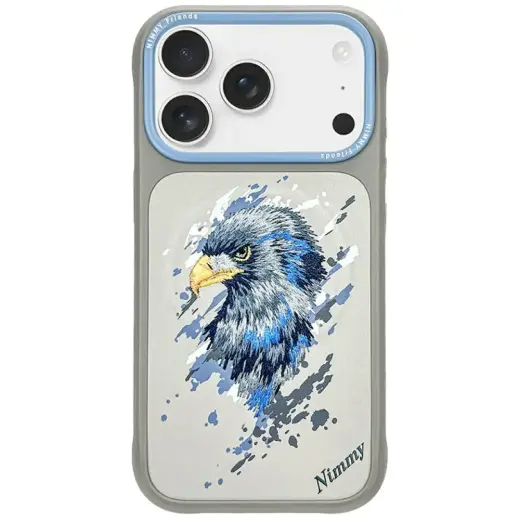 Nimmy Eagle telefoni ümbris MagSafe toega iPhone 17 Pro Max hall
