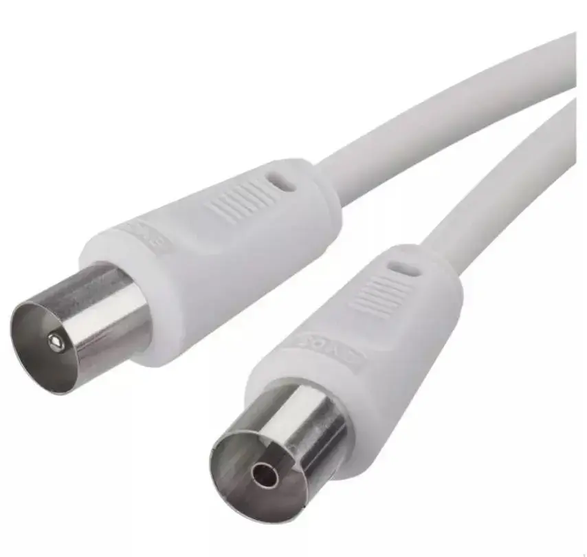 Koaksiālās antenas kabelis 5m coax.male