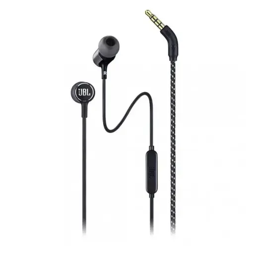 Wired earphones Jack 3,5 mm with microphone JBL T50HI 360 black