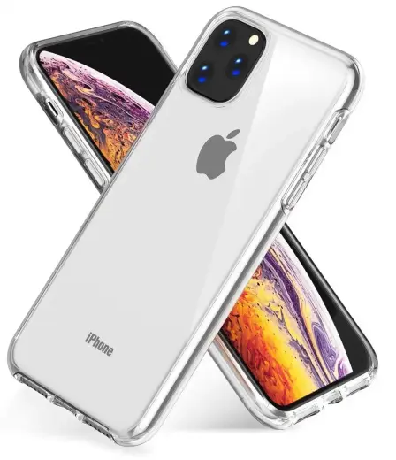Fusion Ultra Back Case 2 mm Прочный Силиконовый чехол для Apple iPhone 11 Pro Max Прозрачный