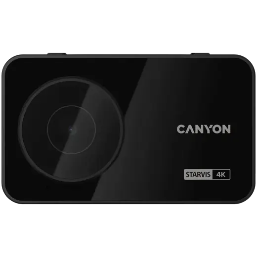 CANYON car recorder DVR40GPS UltraHD 2160p Wi-Fi GPS Black