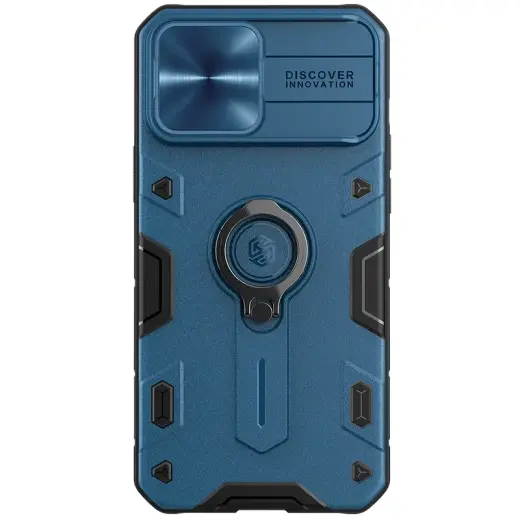 Nillkin CamShield Armor TPU+PC for Iphone 13 Pro Max blue
