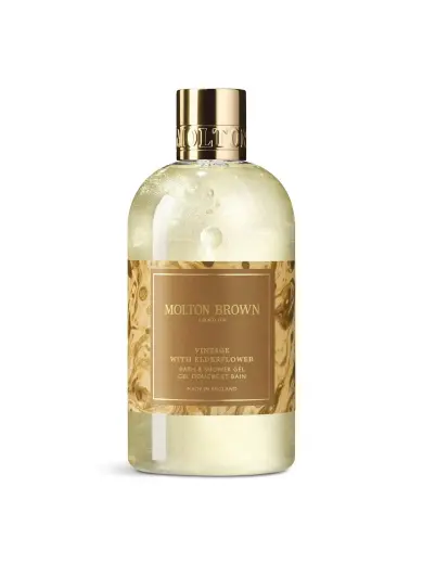 Molton Brown London Unisex 10oz Vintage with Elderflower Bath & Shower Gel