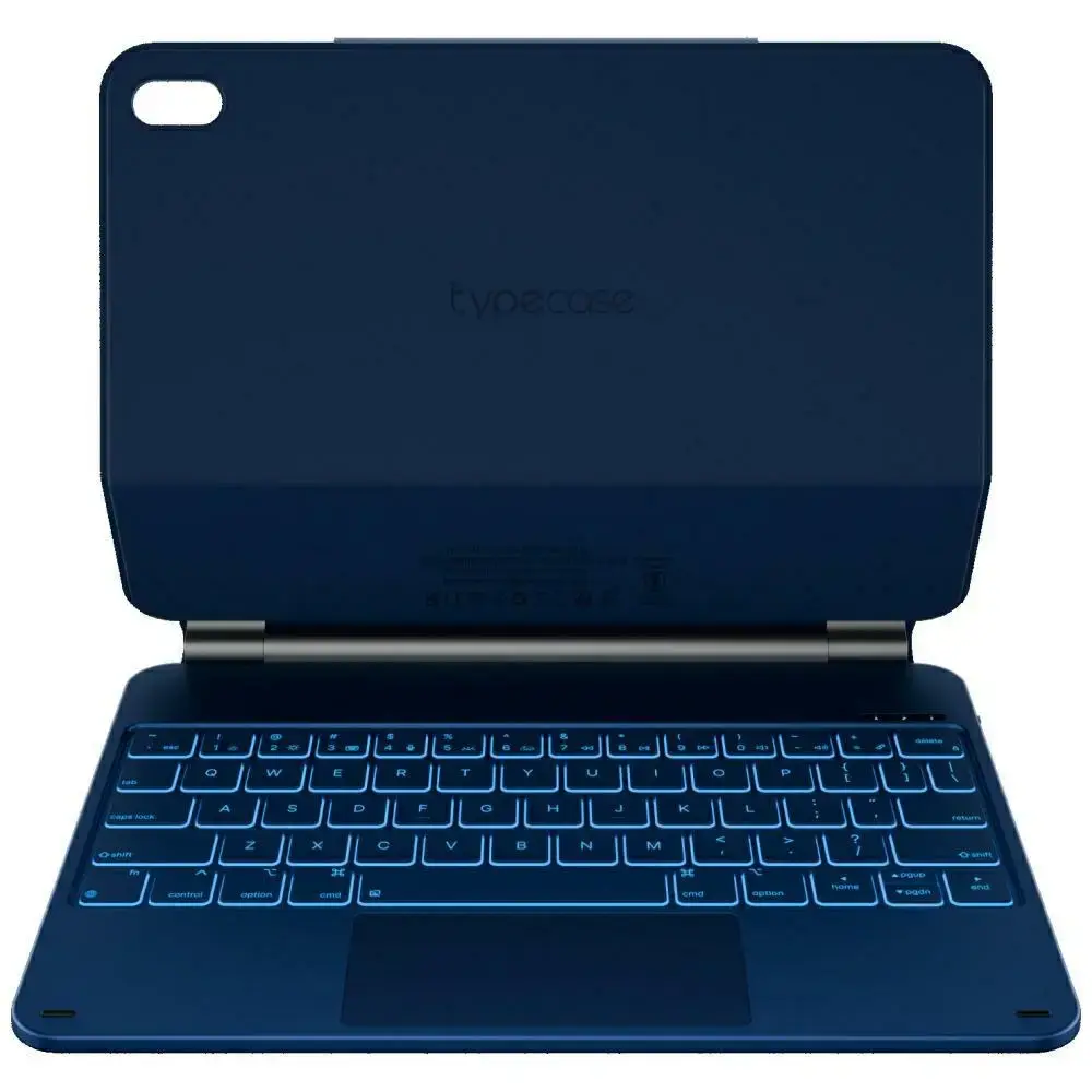 Case Typecase Edge with Keyboard for iPad 11“ (A16) 2025 / iPad 10.9” 2022 Pacific Blue