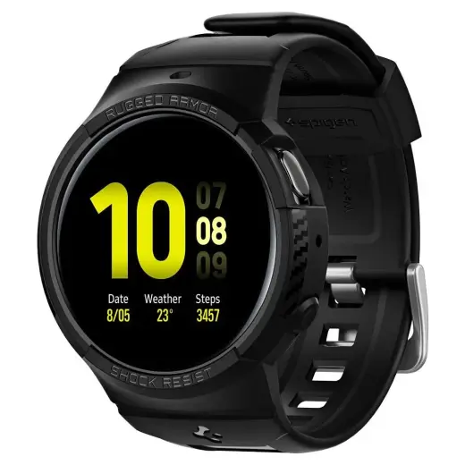 Spigen Rugged Armor Pro band for Samsung Galaxy Watch Active 2 44 mm matte black