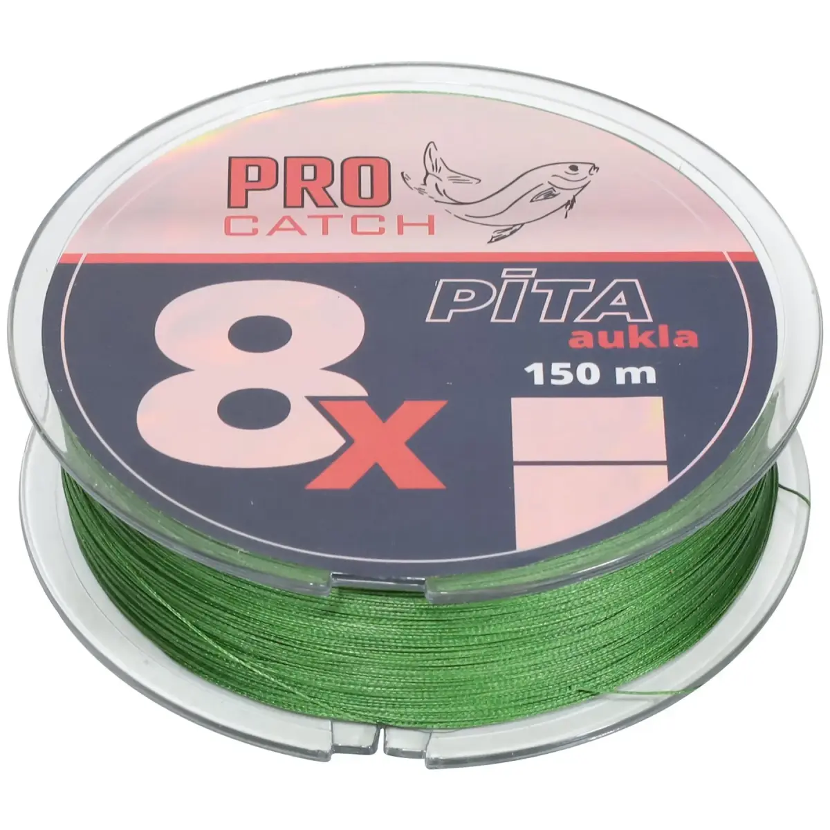 Pro Catch Braided line X8 0.07mm 150m green