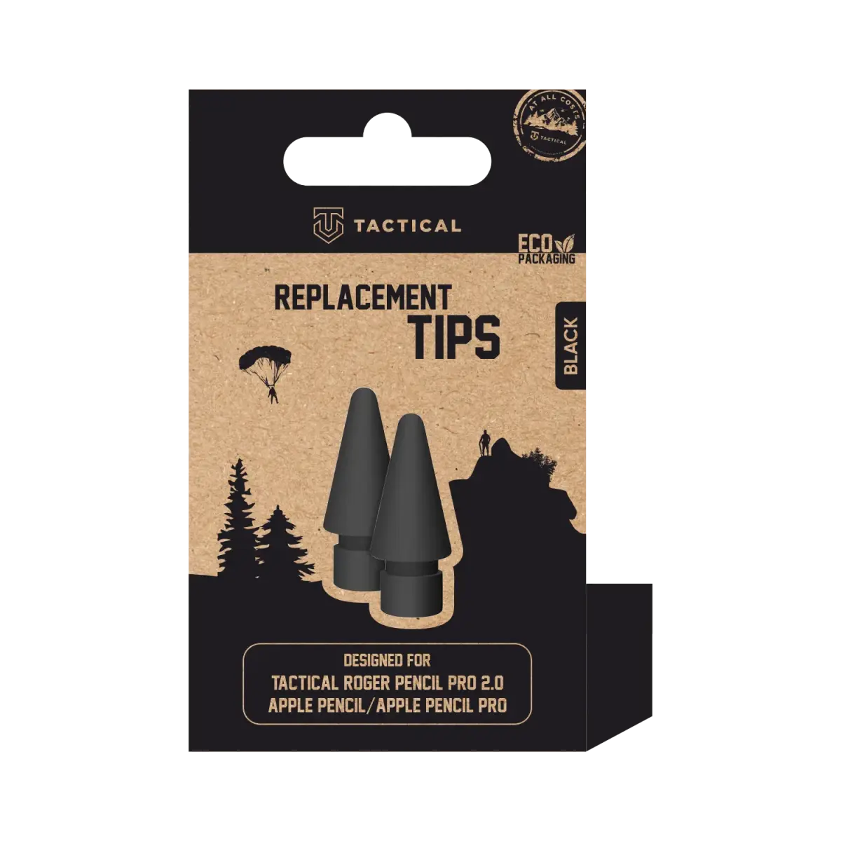 Tactical Roger Pencil Pro 2.0 Tips Black