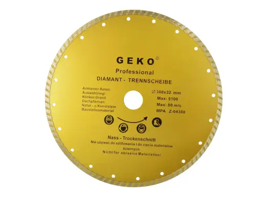 GEKO Profi Pidev turbo servaga teemantketas 300x32mm