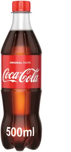 Gāzēts dzēriens COCA COLA, PET, 0.5 l
