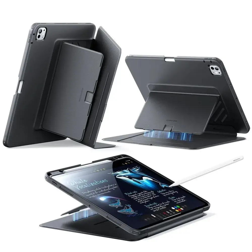 ESR FLIP HYBRID IPAD PRO 13” 7 / 8 / 2024-2025 BLACK