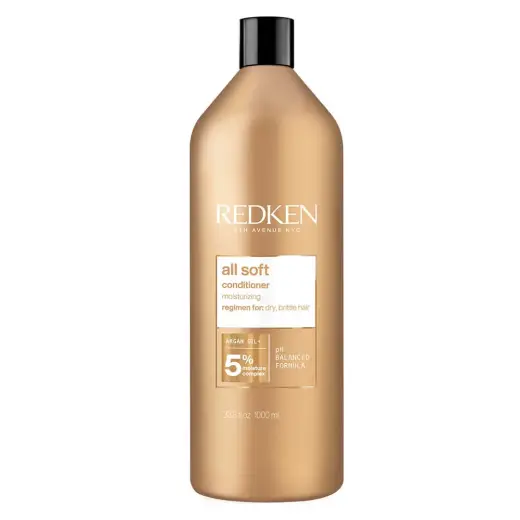 Redken All Soft Nourishing Conditioner for Dry Hair - 1000ml