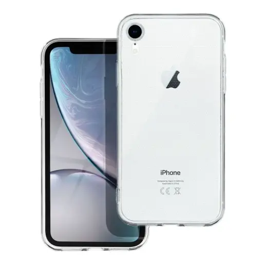 CLEAR 2 mm maciņš telefonam iPhone XR caurspīdīgs