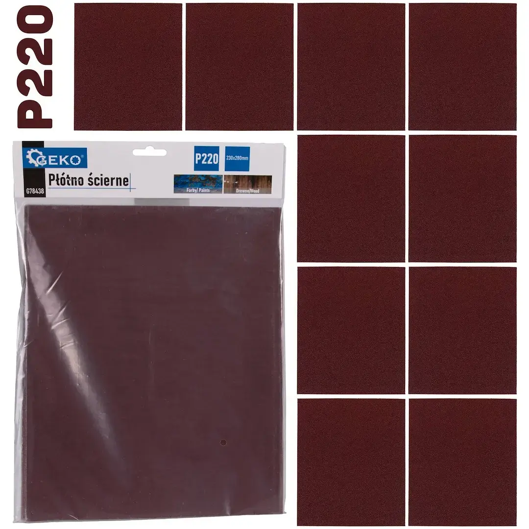 Abrazīvs audums – loksne 230x280mm P220