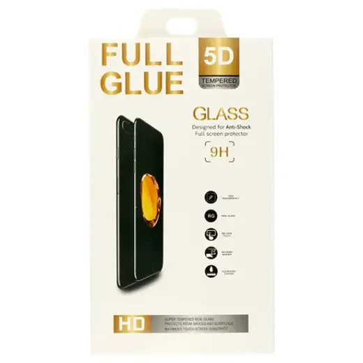 Tempered Glass Full Glue 5D for IPHONE 14 PLUS BLACK