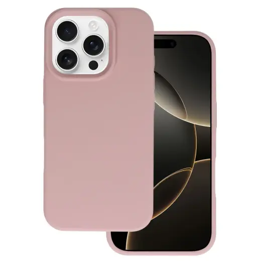 Tel Protect Silicone Premium telefoni ümbris iPhone 16 Pro roosa