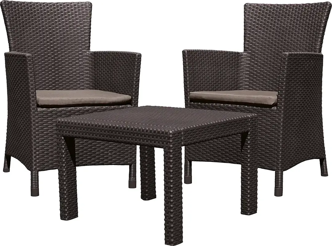 Садовая мебель osario Balcony Set коричневая