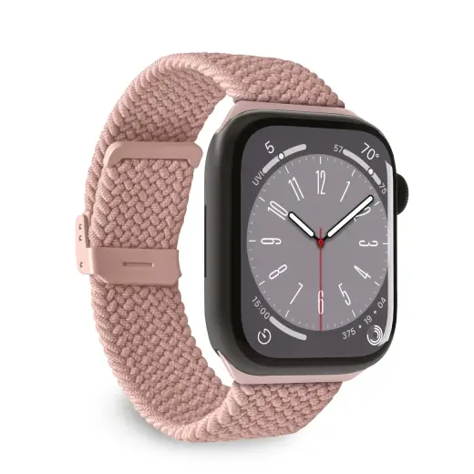 Puro Loop Nylon nutikella rihm Apple Watch (38/40/41 mm) jaoks | nailonist | roosa
