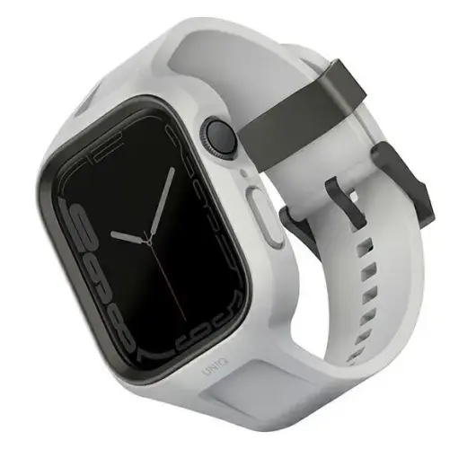 Uniq Monos 2 in 1 Set Strap + Case for Apple Watch 45 | 44 mm - Gray