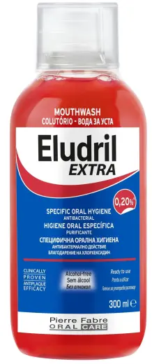 Eludril, Mouthwash, Antibacterial, 300 ml