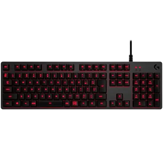 LOGITECH G413 SE Corded Mechanical Gaming Keyboard - BLACK - NORDIC - USB - TACTILE