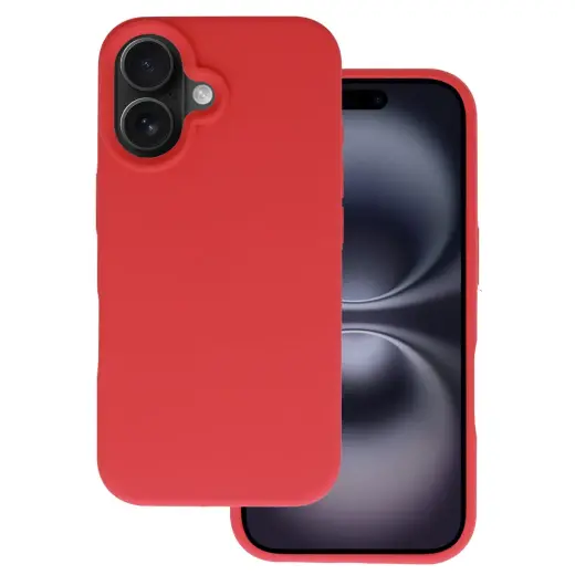 Tel Protect Silicone Premium telefoni ümbris iPhone 16 roosa