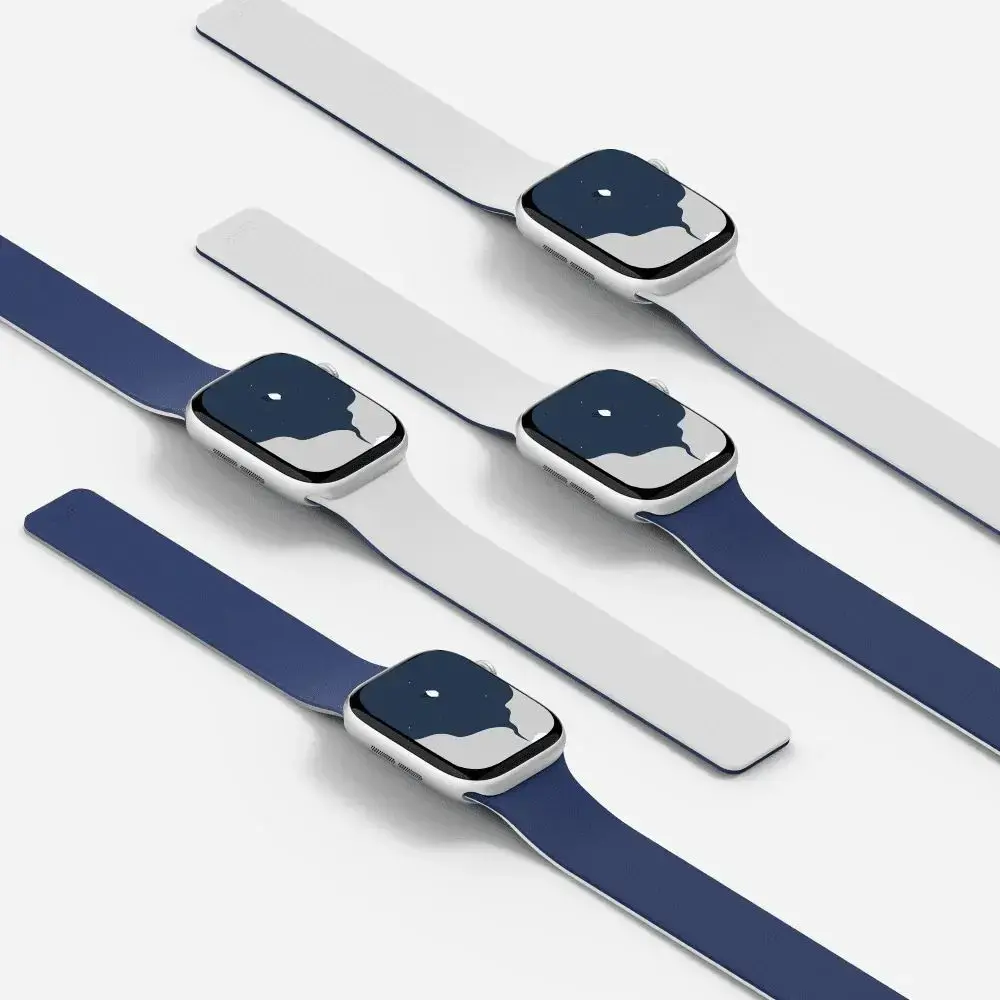 Moft Snap Duo viedpulksteņa siksniņa priekš Apple Watch 1-11/SE/Ultra 42/44/45/49 mm