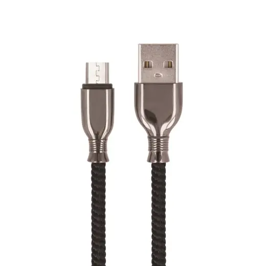 Setty FC-M data transfer and charging cable | USB-A to Micro USB | 15W | 1m | black
