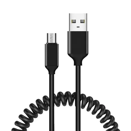 data transfer and charging cable | USB-A to Micro USB | 10W | 1m | black