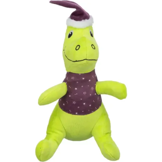 Plīša rotaļlieta - Trixie Xmas dino, plush, 26 cm