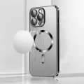 Vmax Electroplating Mag TPU case for Samsung Galaxy S25 Ultra black Photo