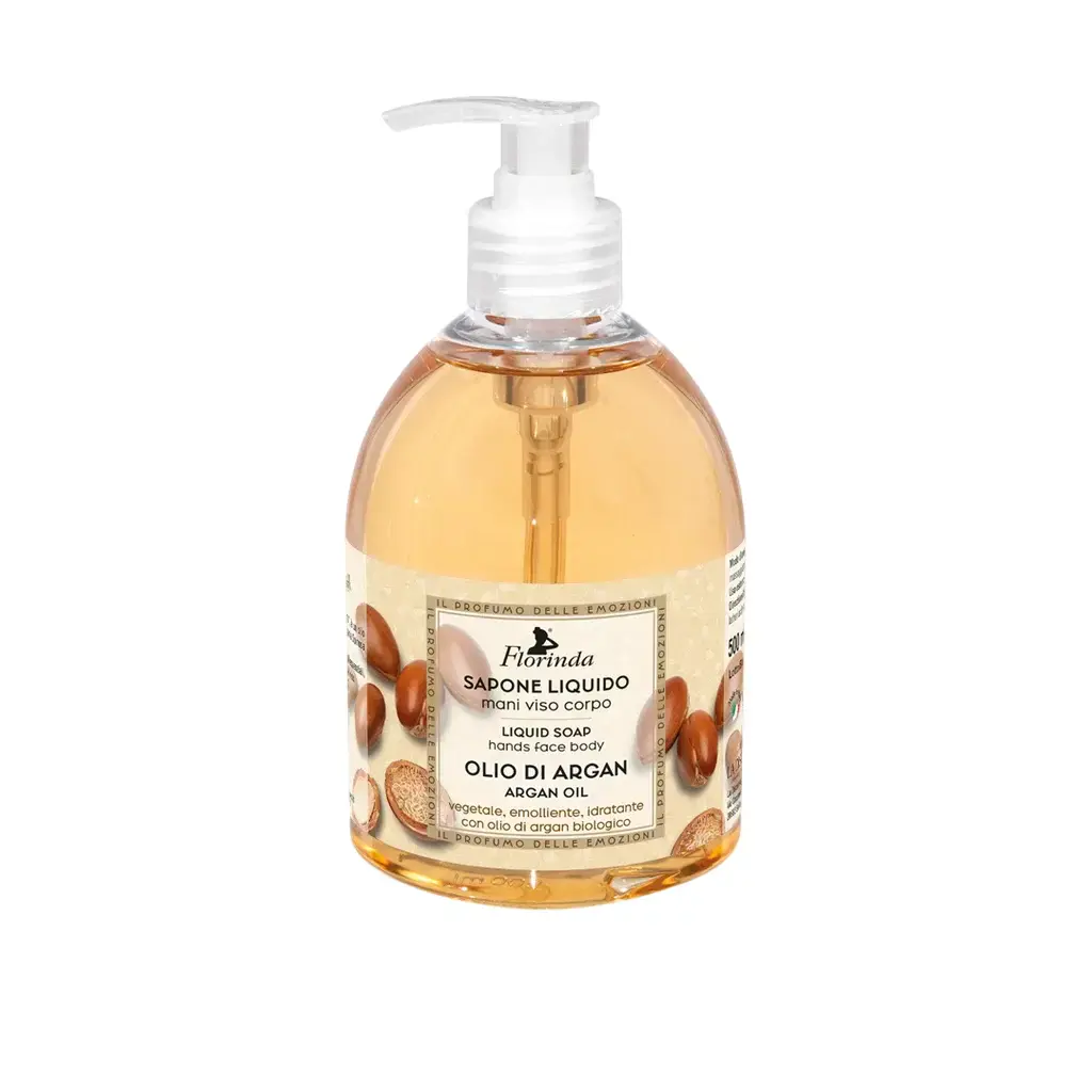 Florinda, Argan Oil, Cleansing & Softening, Liquid Soap, Hands & Face & Body, 500 ml