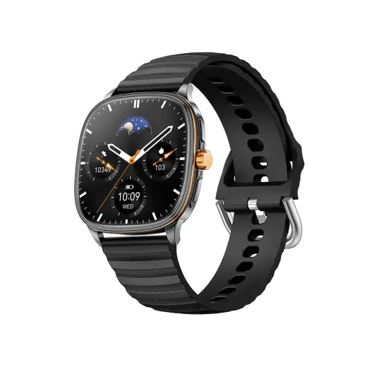Blavec Smartwatch U-01 Mohito HD AMOLED Voice Call (SWU01-B) czarny + 1 pasek