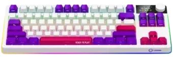 Klaviatūra Lorgar KBP70TKLW TKL Wireless White