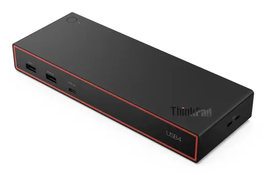 Lenovo ThinkPad USB4 Dock 5000 40BF0100EU dokkimisjaam must