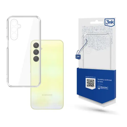 3mk Clear phone case for Samsung Galaxy A25 (A256) transparent