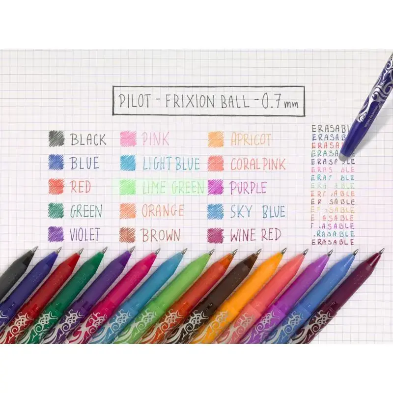 Pilot Frixion Ball Red (BL-FR7-R) (BLFR7R)