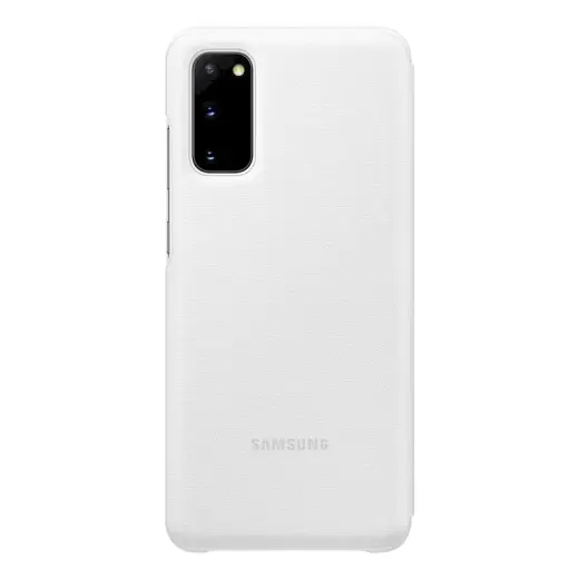 EF-NG980PWE Samsung LED S-View Оригинальный чехол для Galaxy S20 белый