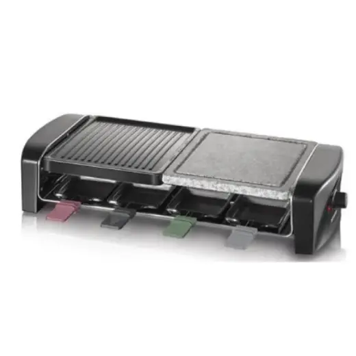 Severin Raclette 8 persons black Schwarz RG 9645 (RG 9645)