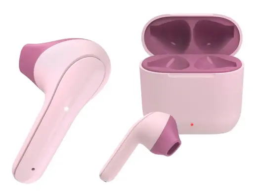 Headphones earbuds BT TW Hama Freedom Light pink