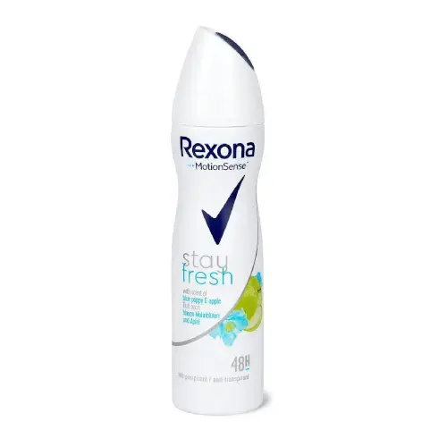 Rexona Stay Fresh Blue Poppy & Apple Antiperspirant Spray 48h 150 Ml