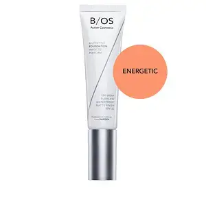 Base of sweden Waterproof Foundation Full Coverage SPF 30 30ml Energetic.