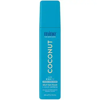 Minetan Coconut Water Self Tan Foam - Samoopalovací pěna pro ultra tmavé opálení 200ml