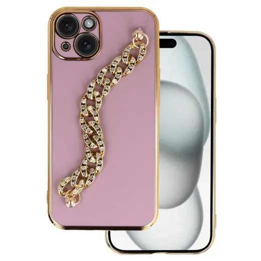 Trend phone case for iPhone 13 pink (Design 4)