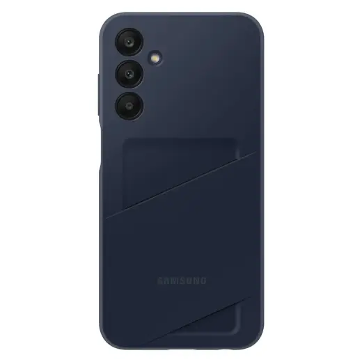 Samsung EF-OA156TBEGWW Card Slot raamatutüüpi telefoni ümbris Samsung Galaxy A15 4G (A155) | A15 5G (A156) must sinine