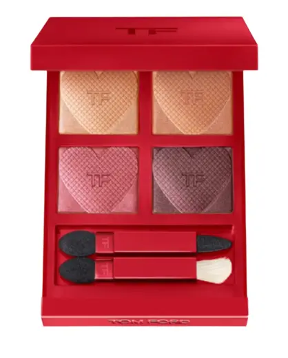 Tom Ford, Color Quad, Eyeshadow Palette, 04, Honeymoon, 4 Shades, 6 g